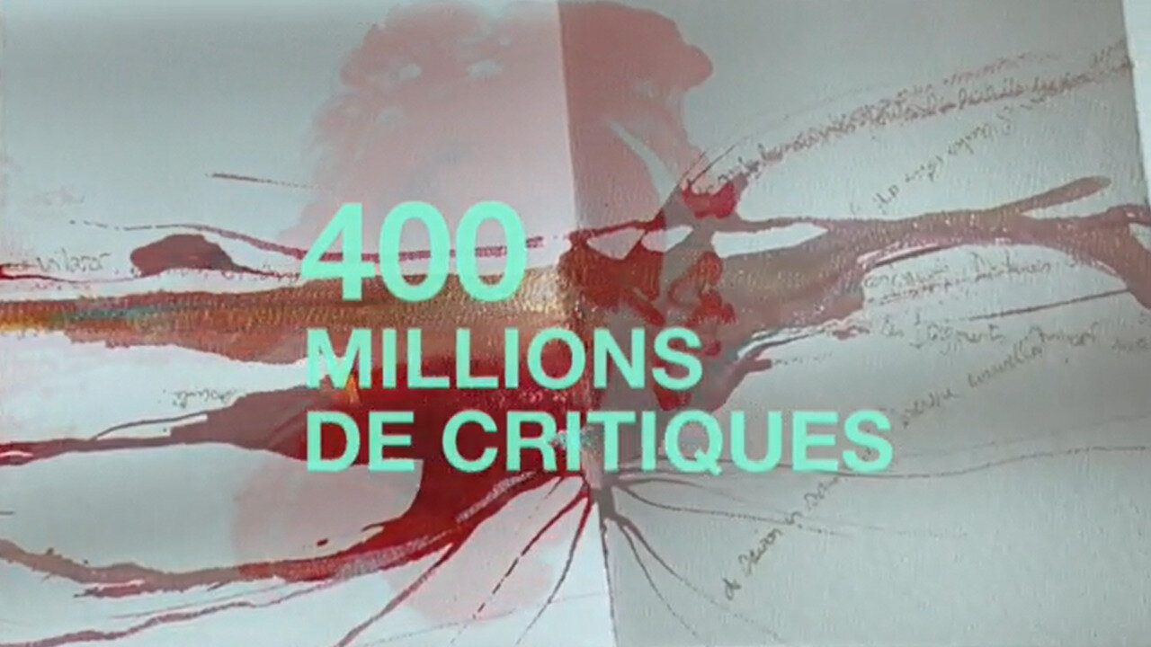 400 millions de critiques sur TV5 monde