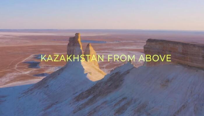 Kazakhstan from above