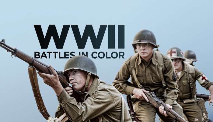 Битвы Второй мировой войны: в цвете