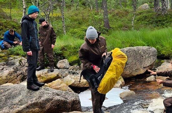 Das Camp in der Wildnis