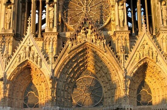 Die Kathedrale von Reims...