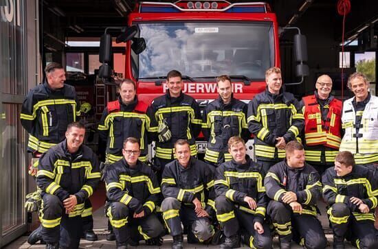 112: Feuerwehr im Einsatz