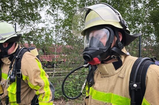 112: Feuerwehr im Einsatz