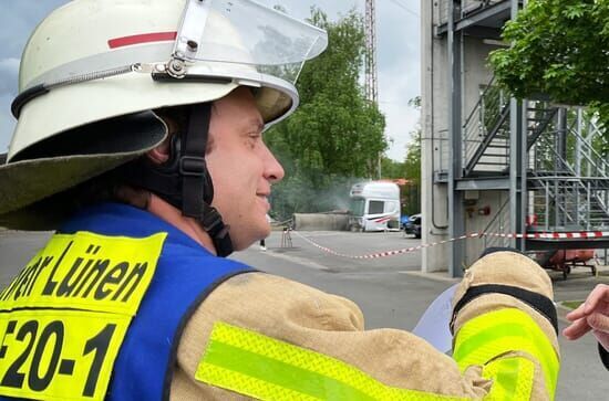 112: Feuerwehr im Einsatz