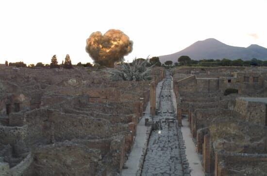 Bomben auf Pompeji