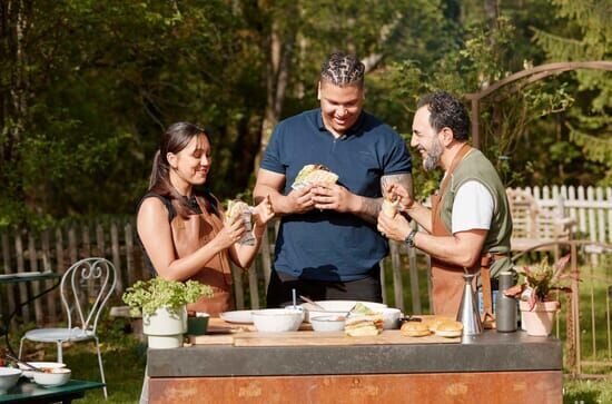 Grillen mit Ivana und Adnan