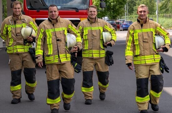 112: Feuerwehr im Einsatz