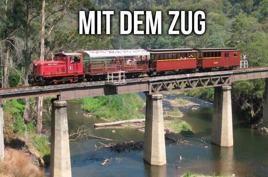 Mit dem Zug entlang der irischen Ostküste