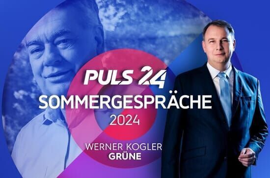 Das PULS 24 Sommergespräch mit Werner Kogler
