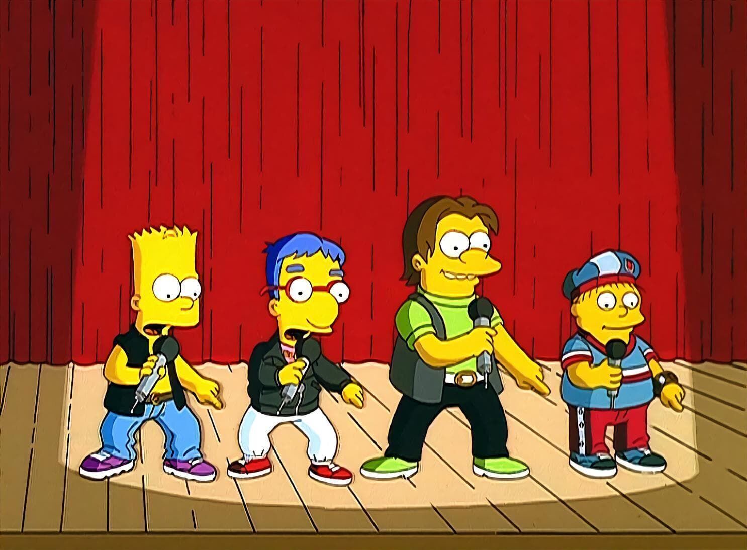 Les Simpson - Bart et son boys band