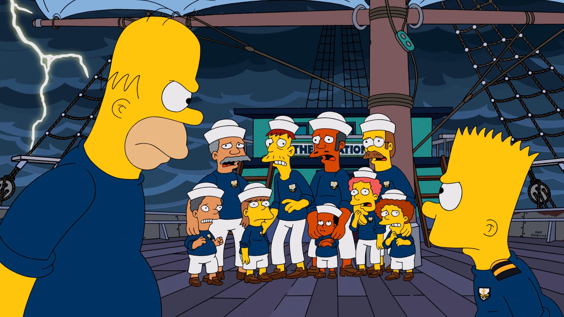 Les Simpson - Le naufrage des relations