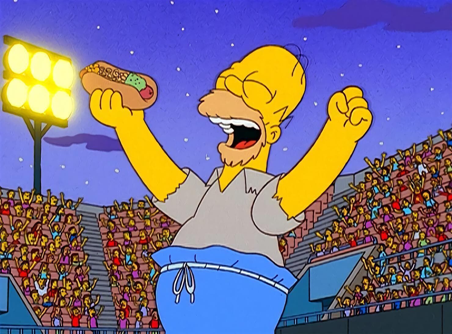 Les Simpson - Homer fait la grève de la faim