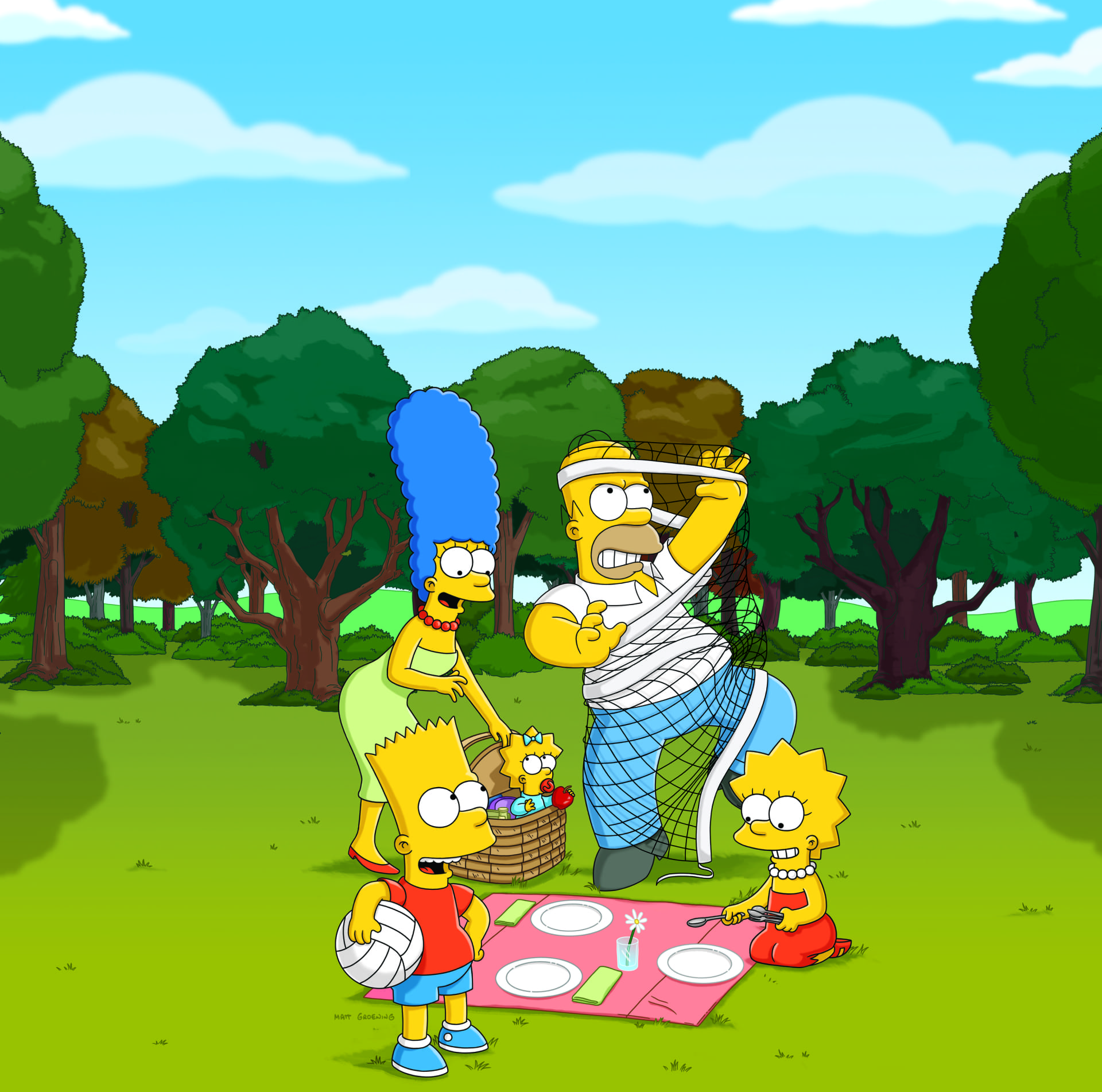 Les Simpson - Les Ned et Edna unis