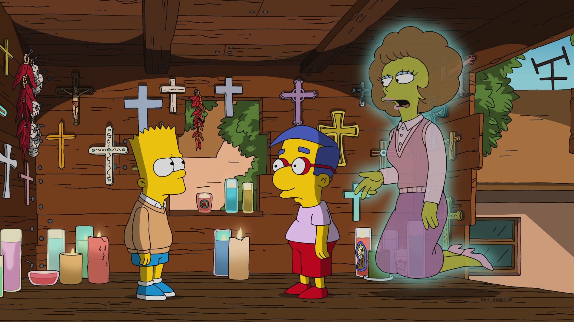 The Simpsons - Flanders' ladder