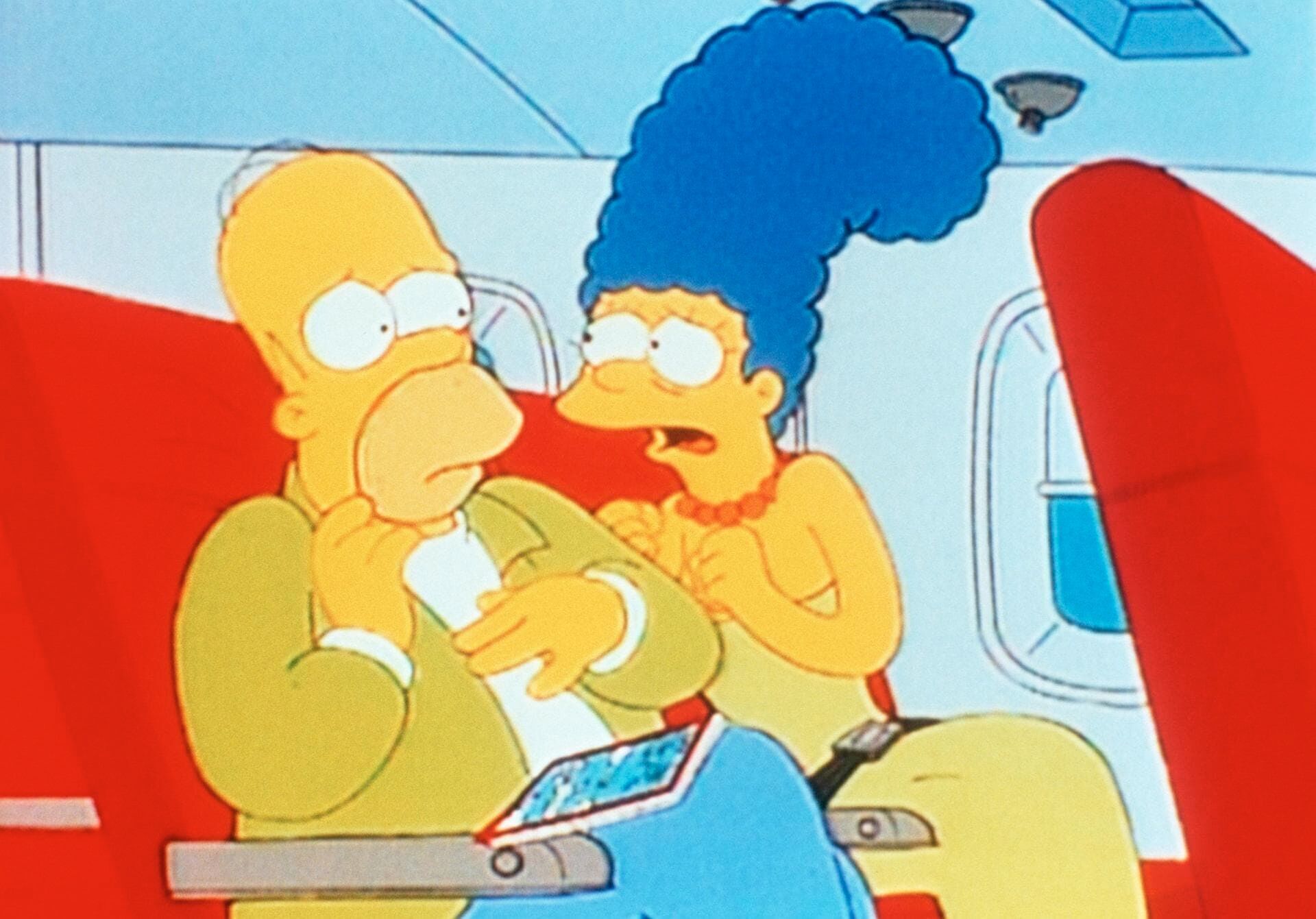 Les Simpson - La peur de l'avion