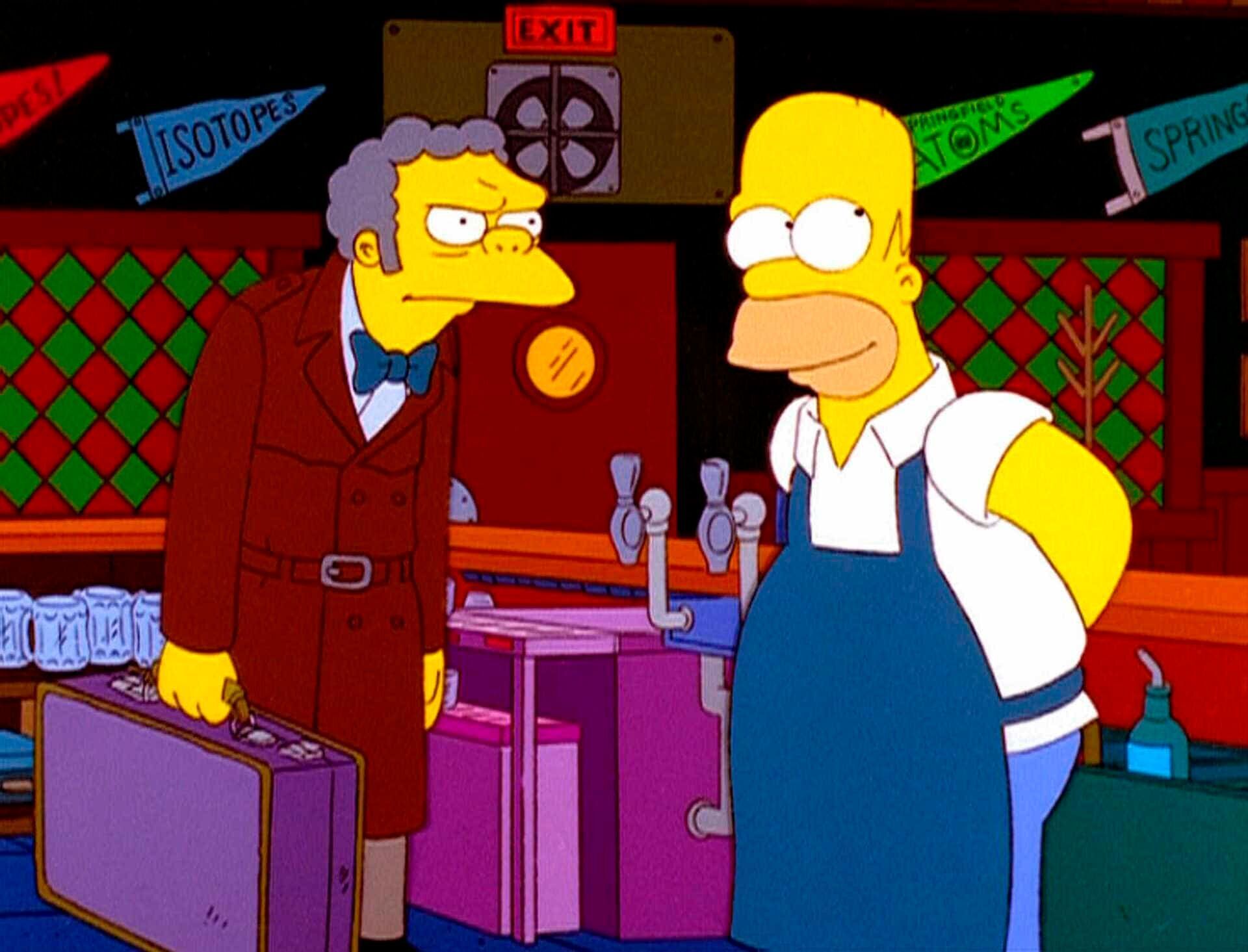 Les Simpson - Les maux de Moe