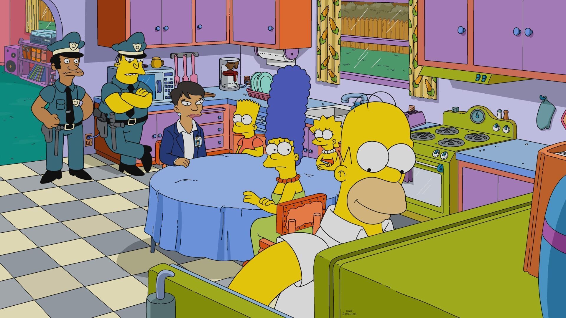 Les Simpson - La grosse ligne bleue
