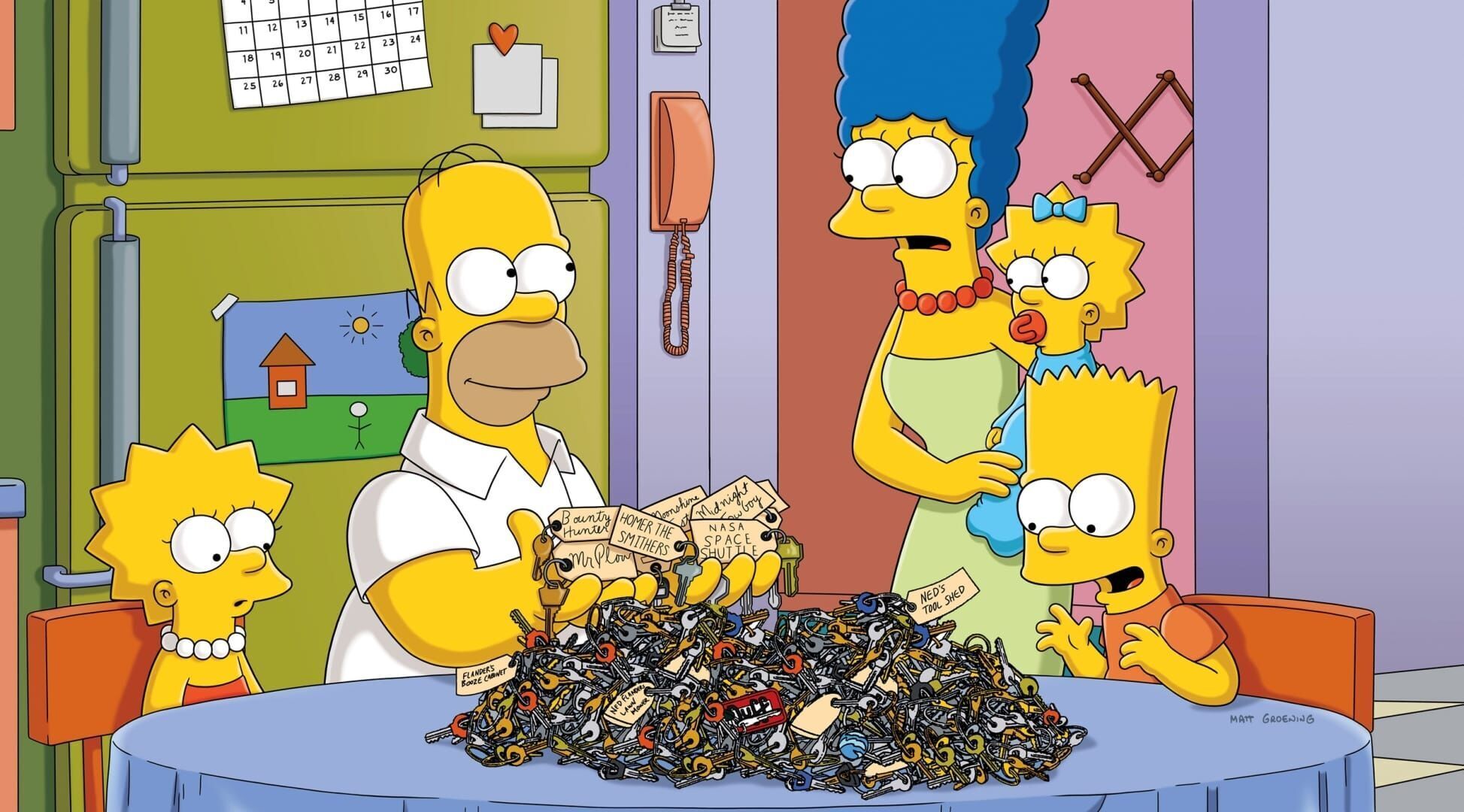 The Simpsons - 500 Keys