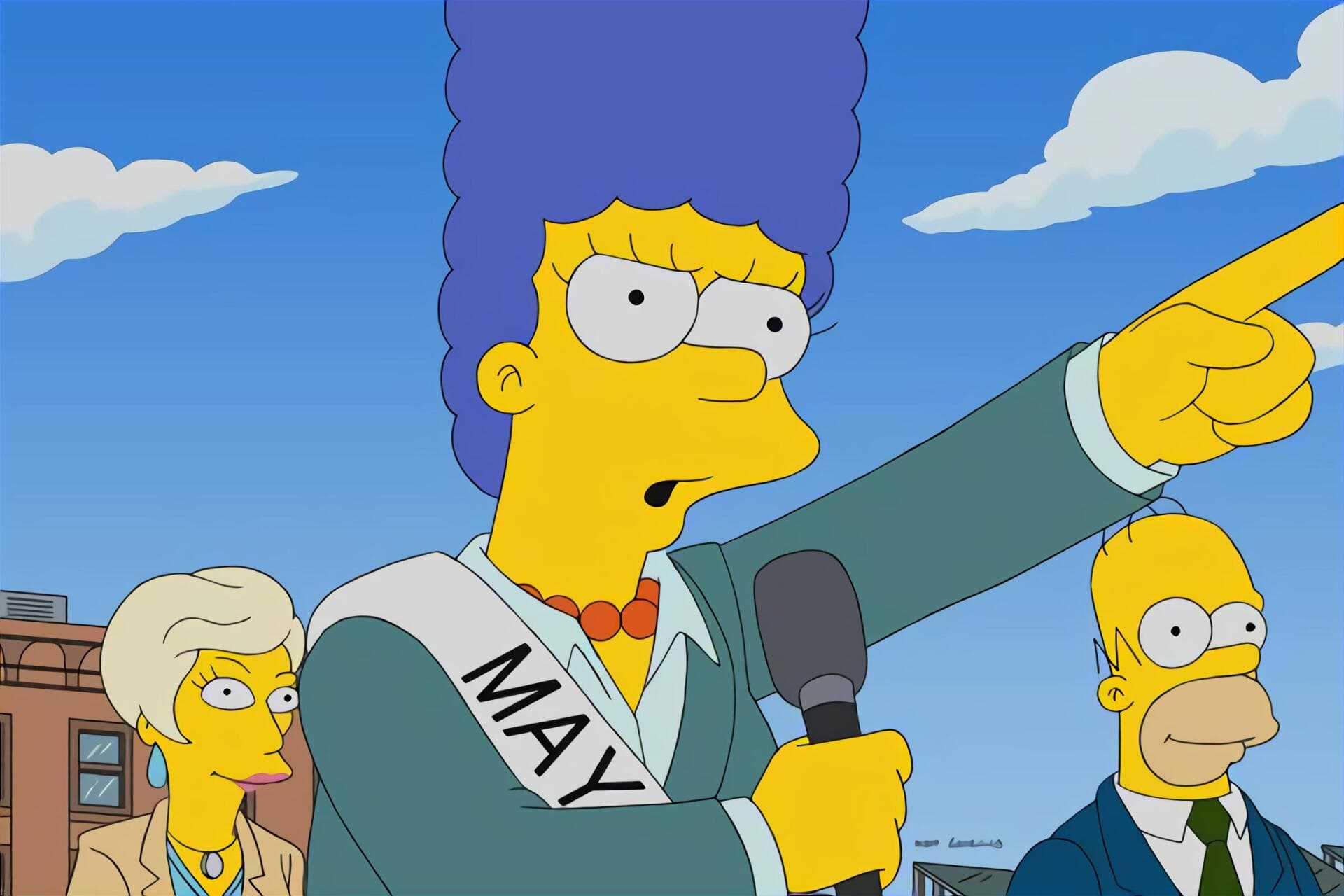 The Simpsons - The Old Blue Mayor She Ain't What She Used to Be