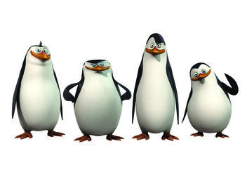 Les Pingouins de Madagascar sur Canal J