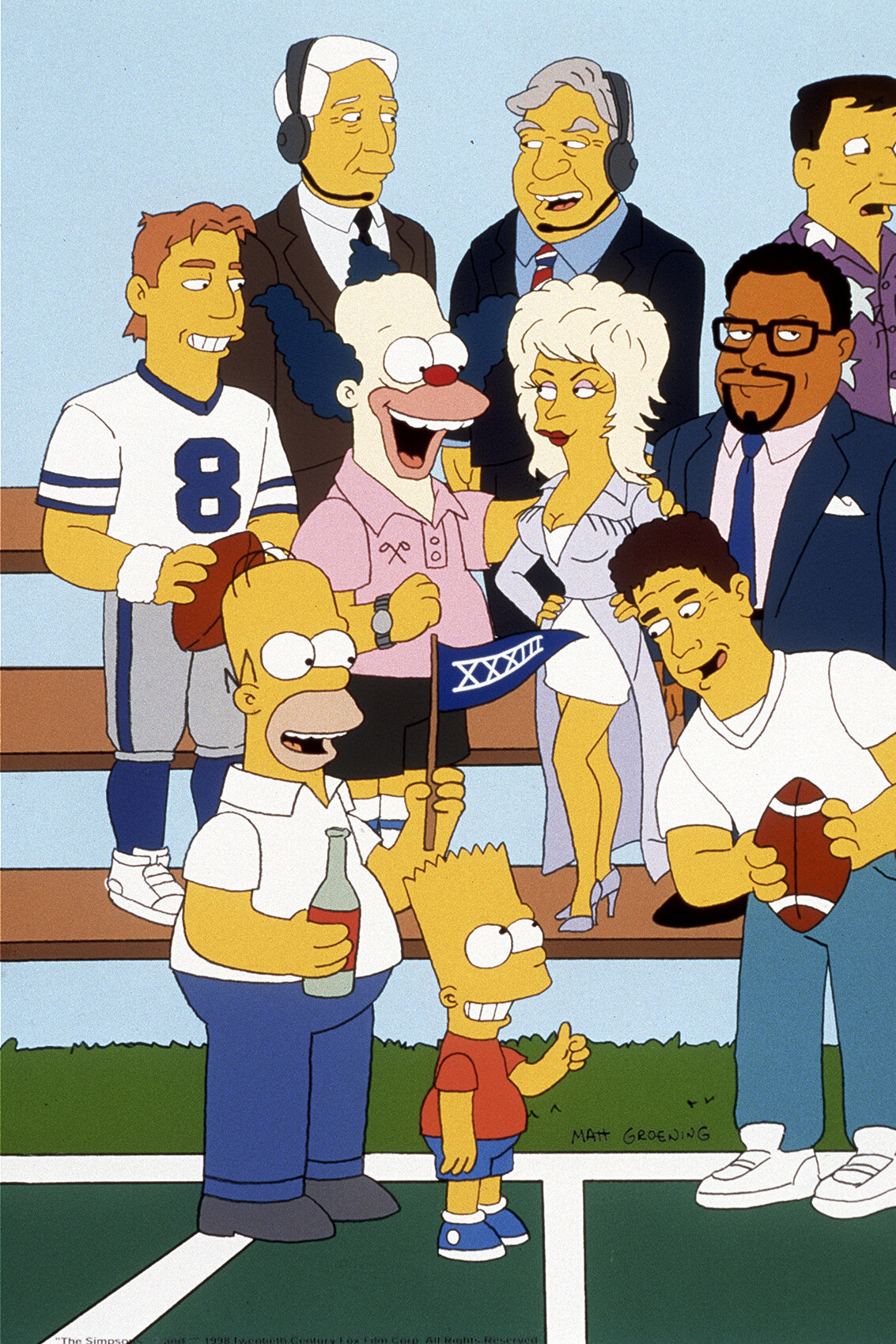 Les Simpson - Les prisonniers du stade