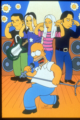 Les Simpson - Homer le rocker