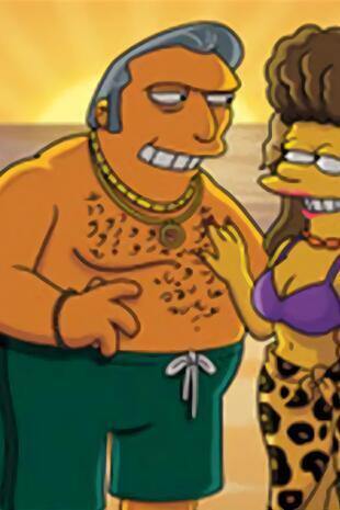 Les Simpson - La vraie femme de gros Tony