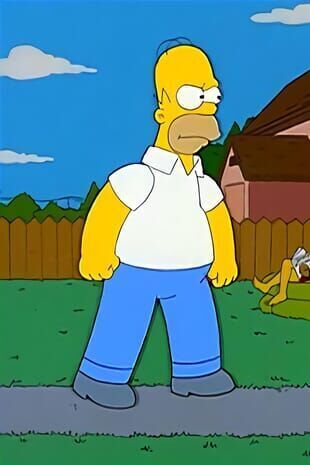 Les Simpson - Austère Homer
