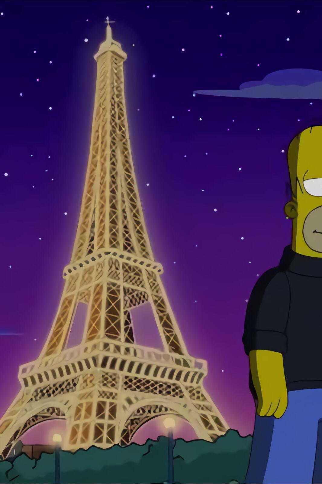 Les Simpson - Souvenirs de Paris
