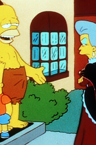 Les Simpson - Bart chez les dames