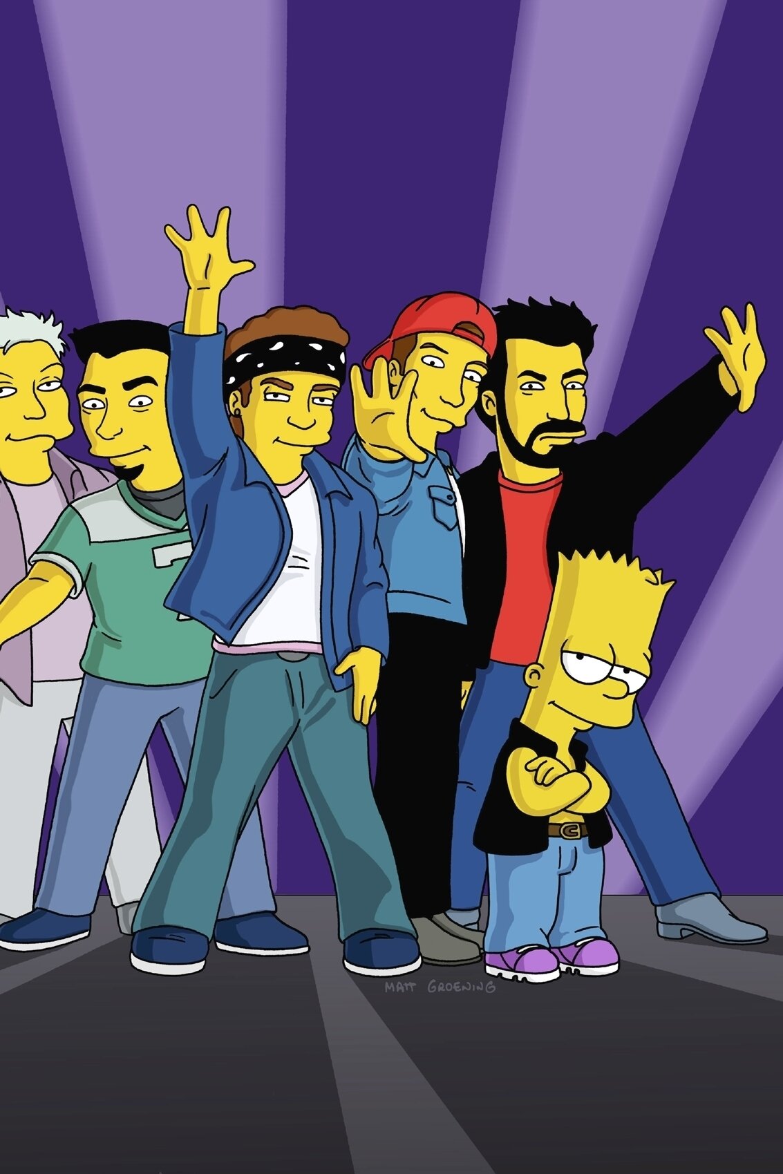 Les Simpson - Bart et son boys band