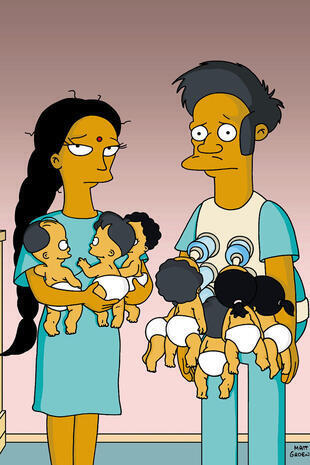Les Simpson - Huit d'un coup
