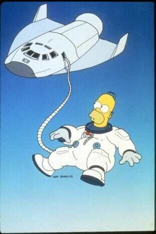 Les Simpson - Homer dans l'espace