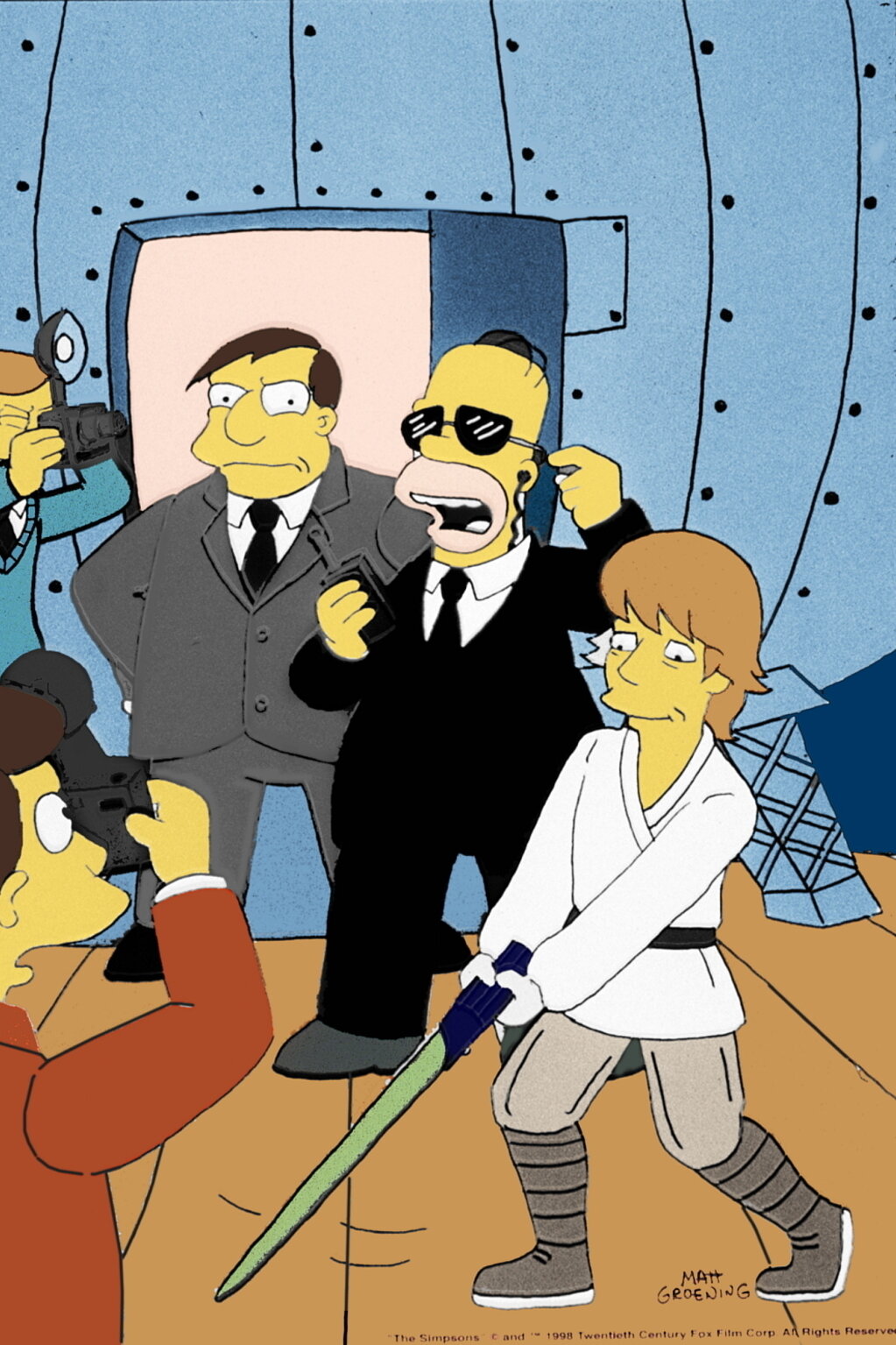 Les Simpson - Homer, garde du corps