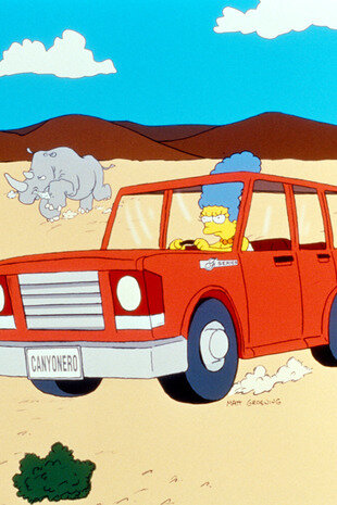 Les Simpson - La femme au volant