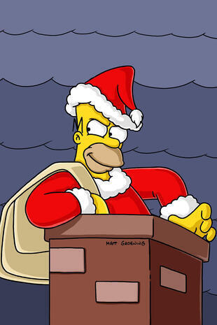 Les Simpson - Père Noël sans frontières