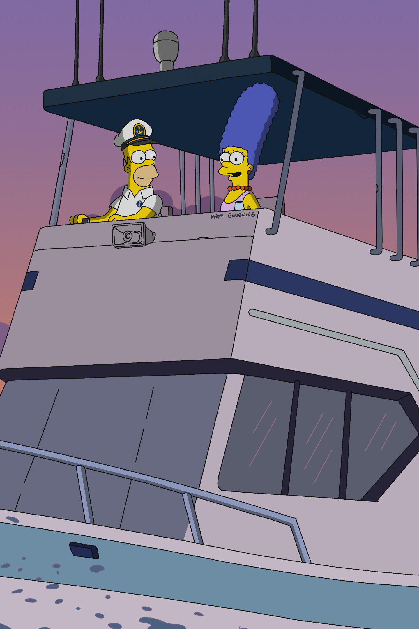 The Simpsons - Gorillas on the Mast